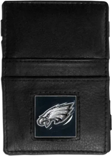 Vista 8 de Siskiyou Billetera de cuero de la NFL con escalera de Jacob