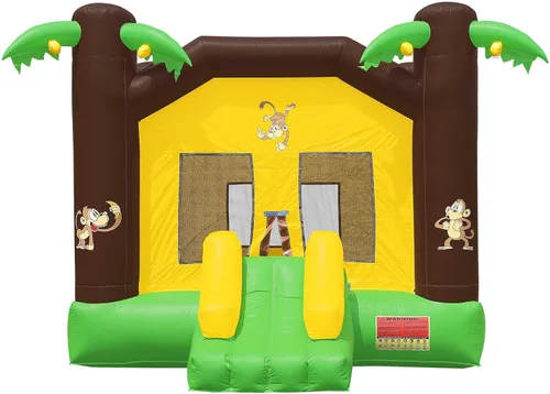 Vista 3 de Casa de despedida de selva de grado comercial 100% PVC con soplador