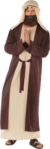Vista 4 de Morph Joseph Costume Men Biblical Costume Adult Nativity Costumes For Adults Shepherd Costume Jesus Costume Bible Costume