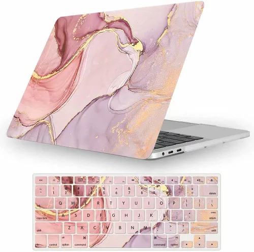Vista 30 de Fancity Funda compatible con MacBook Pro de 13 pulgadas con Touch Bar versión 2022-2016, chip M2 M1 A2338/A2289/A2251/A2159/A1989/A1706, carcasa