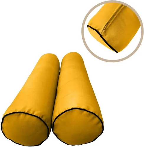 Vista 6 de *Solo funda*-Estilo 1 funda de almohada para colchón de exterior con ribete de contraste para cuna-AD108