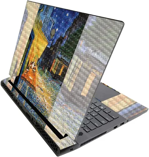 Vista 444 de MightySkins - Skin brillante con purpurina para Alienware M17 R3 (2020) y M17 R4 (2021) - Diversión de los años 90 Acabado duradero con purpurina