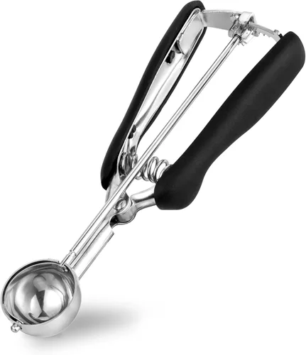 Vista 11 de Juego de Cuchara de Galletas 1 Cucharada, Tamaño #60 Cuchara de Masa de Galletas para Hornear, Cuchara de Helado de 15 ml/0.5 oz, Cuchara