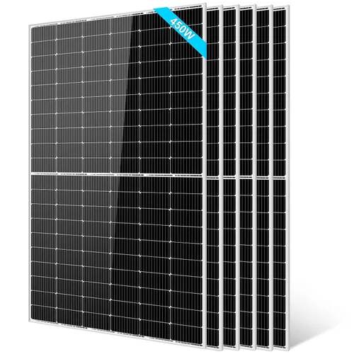 Vista 29 de SUNGOLDPOWER UL61730 Panel solar de 415 W, 6 unidades, monocristal, célula de clase A, negro, alta eficiencia, VMP 31.1V/PC, para sistema solar