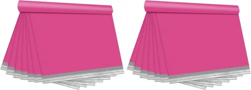 Vista 10 de Sobres de Correo de Polietileno 12x15.5 Bolsas de Envío Autoadhesivas Impermeables (Negro), 50 Piezas Bolsas de envío para ropa y bolsas de correo