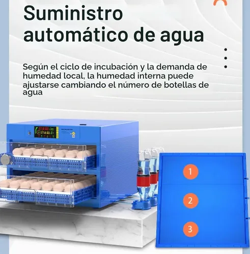 Vista 8 de Incubadora Automática para Incubar Huevos, Actualización con Adición Automática de Agua, Incubadora de Pollos con Control de Temperatura y Humedad