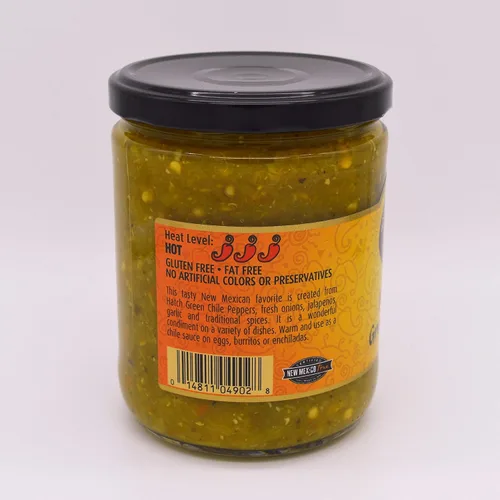 Vista 4 de SANTA FE SEASONS Salsa Chile verde tostado al fuego, 16 oz