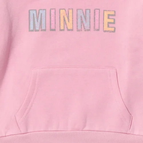 Vista 4 de Disney Minnie Mouse - Conjunto de sudadera con capucha y pantalones de forro polar para niños pequeños