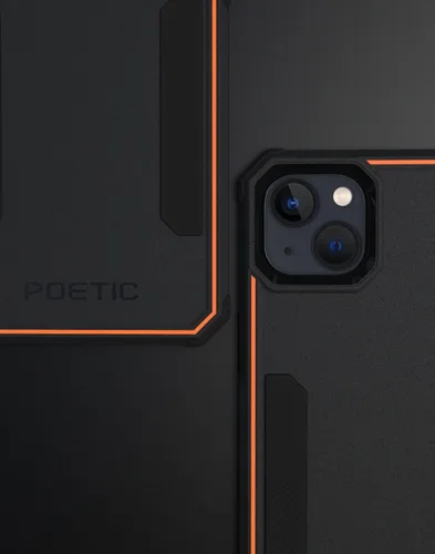 Vista 5 de Poetic Neon Series - Funda diseñada para iPhone 13 Mini, doble capa, resistente, resistente, ligera, delgada, a prueba de golpes, funda protectora