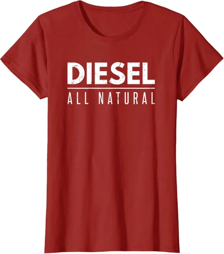 Vista 9 de Diesel All Natural Diesels Trucks Roll Carbón Power 4X4 T-Shirt Negro