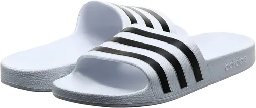 Vista 8 de adidas Adilette Aqua NegroBlanco Sandalias (F35543)