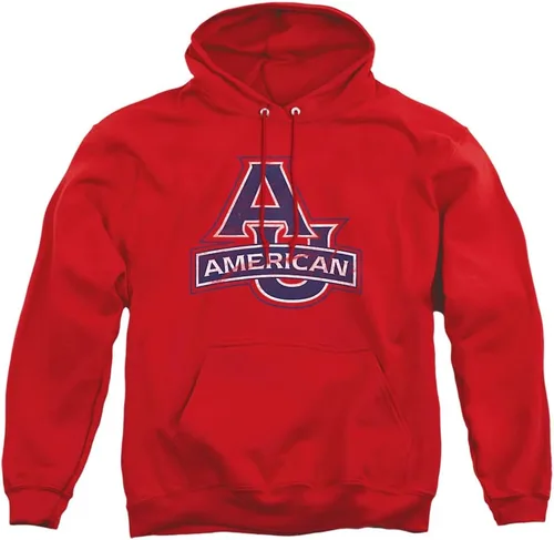 Vista 81 de Distressed College Primary Logo Adult Pullover Hoodie Collection 1 Universidad Estatal de Albany
