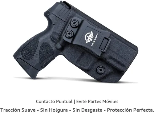 Vista 2 de Funda Taurus G3C G2C IWB Kydex Holster Taurus G3C / G2C / G2S / PT111 / PT140 0.354 in/.40 - Cintura interior oculta