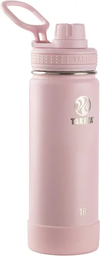 Vista 57 de Takeya Actives Botella de Agua con Tapa de Boquilla, Botella con Doble Aislamiento de Acero Inoxidable, Apta para Lavavajillas y Sin BPA, Botella