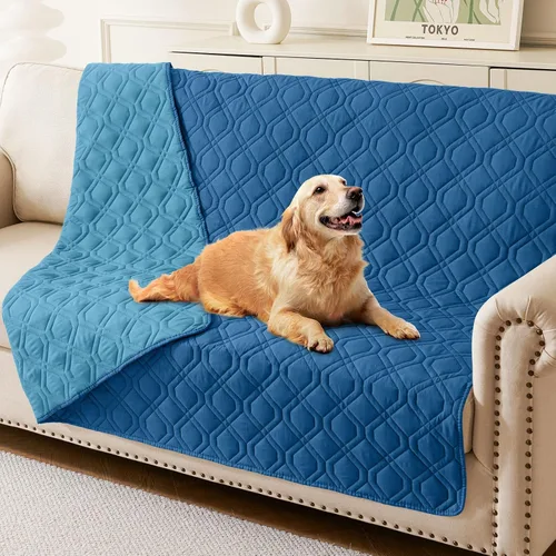 Vista 40 de hyha - Manta impermeable para cama de perro, mantas suaves para mascotas, funda impermeable para sofá para perros, fundas reversibles lavables