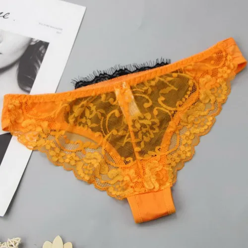 Vista 7 de Swbreety Conjunto de brasier y bragas de encaje para mujer, conjuntos de lencería de encaje floral con aros