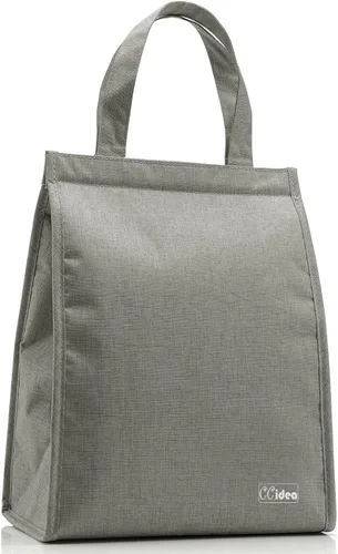 Vista 7 de Ccidea - Lonchera sencilla impermeable, aislada, bolsa grande para llevar comida