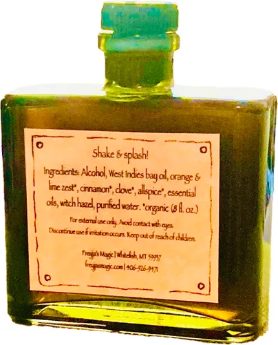 Vista 2 de Freyja's Magic Lime Bay Ron Aftershave Edición Limitada, Thor's Hammer Bay con lima, todo natural, 8 onzas