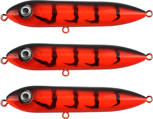 Vista 10 de Catfish Rattling Line Float Lure for Catfishing, Demon Dragon Style Peg for Santee Rig Fishing, 4 inch (3-Pack)