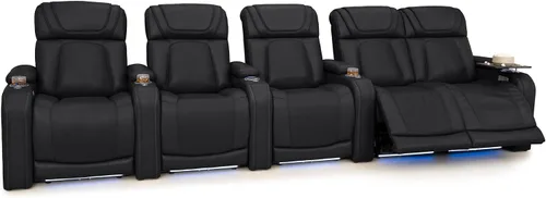 Vista 72 de Seatcraft Caliente Asiento de cine en casa Tabaco Sillón Individual