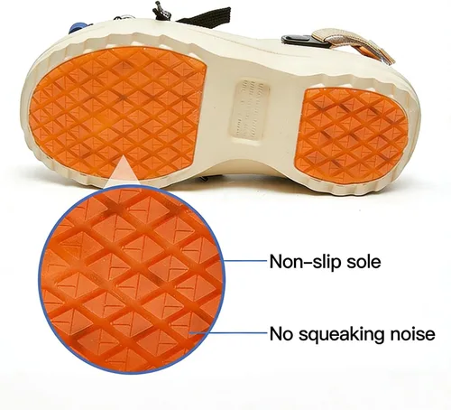 Vista 2 de Slip Resistant Work Clogs for Men Women, Lightweight EVA Nursing Shoes Waterproof Kitchen Chef Work Shoes for Hospital Food Service