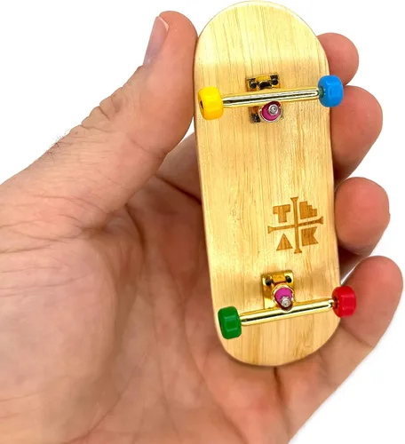 Vista 5 de Teak Tuning Diapasón Pro 34mm Completo - Totalmente Ensamblado con Componentes de Nivel Pro - Diapasón de Madera en Forma Pro (34x97mm), Ruedas