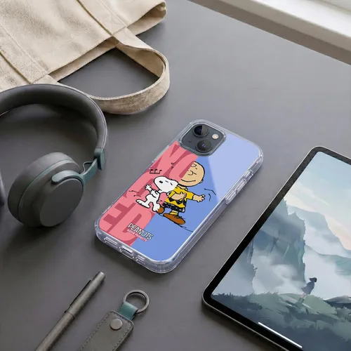 Vista 6 de Head Case Designs Funda de gel con licencia oficial de Peanuts Snoopy & Charlie Halfs and Laughs [protección de grado militar] compatible con Apple