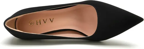 Vista 5 de HVV Zapatos de tacón puntiagudos para mujer