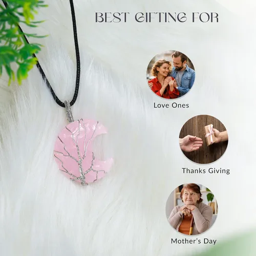 Vista 10 de Crystal Necklace, Crystals, Crystal Gifts, Gemstones, Crystal Pendant, Spiritual Gifts
