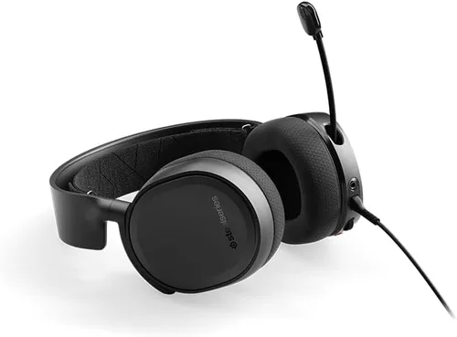 Vista 4 de SteelSeries Arctis 3 - All-Platform Gaming Headset for PC - PlayStation 5 and PS4, Xbox One, Nintendo Switch, VR, Android and iOS - Black