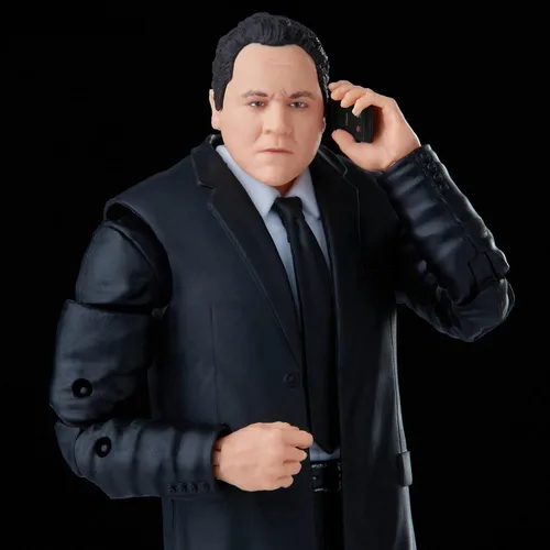 Vista 7 de Hasbro Marvel Legends Series - Paquete de 2 juguetes de acción Happy Hogan y Iron Man Mark 21, personajes de la saga infinita, diseño premium, 2
