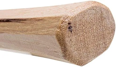 Vista 5 de Fairmount Martillo de curva inversa Mango de madera Dinging con caras redondas y cuadradas de corona alta para reparación de automóviles y formación
