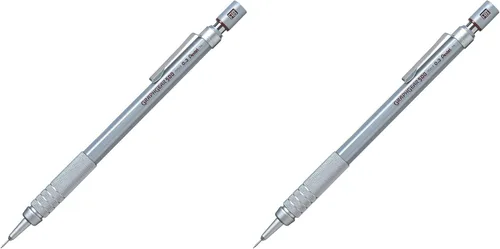 Vista 7 de Pentel Packaged Graph Gear 500 - Lápiz de dibujo automático, 0.012 in, detalles marrones (XPG513)