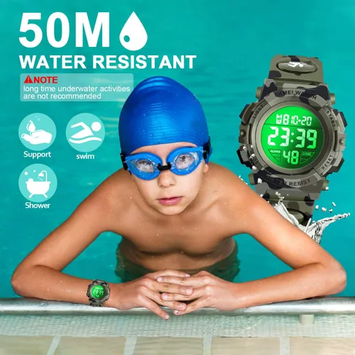 Vista 4 de ATIMO Reloj deportivo digital para niños - Regalos para niños