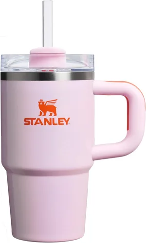 Vista 11 de STANLEY Quencher H2.0 Vaso Térmico con asa y pajilla, 64 onzas, tapa Flowstate de 3 posiciones, gran capacidad para viajes y deportes, vaso de acero
