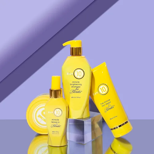 Vista 2 de It's a 10 Haircare Miracle Clay Mascarilla capilar para rubias, 8 onzas líquidas