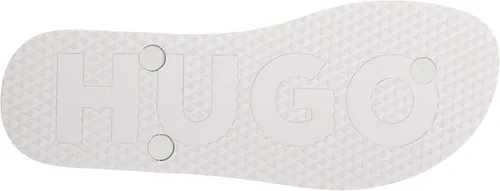 Vista 4 de HUGO Men's Big Logo Print Flip Flops Slide Sandal