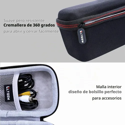 Vista 4 de L LTGEM - Funda para videocámara Kimire/ZYDIIE/Aidzhi/CAMWORLD/Fxmug