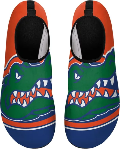 Vista 3 de FOCO NCAA Mens NCAA College Team Logo Barefoot Beach Pool Quick-Dry Aqua Yoga Water Shoes