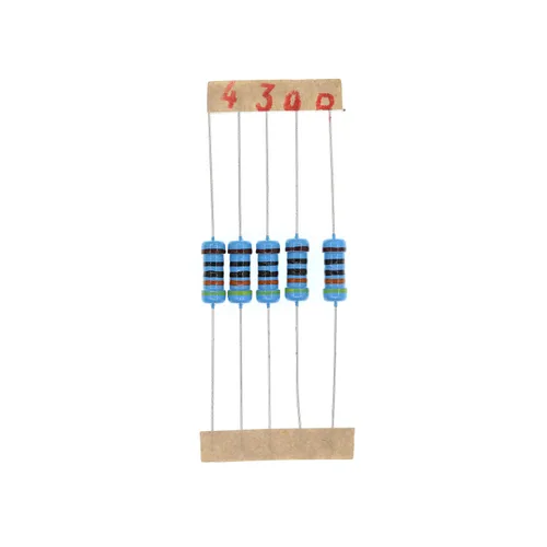 Vista 7 de 100PCS 1 vatios 1W 0R1 0.1 ohmios 1% resistencia de película metálica