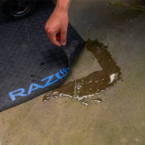 Vista 5 de Razor - Alfombrillas resistentes para parrilla al aire libre, reutilizables y fáciles de limpiar, se ajustan a todas las planchas de afeitar