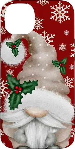 Vista 15 de Aesthetic Snowflake Cute Winter Gnome for Christmas Grandma Case for iPhone 17