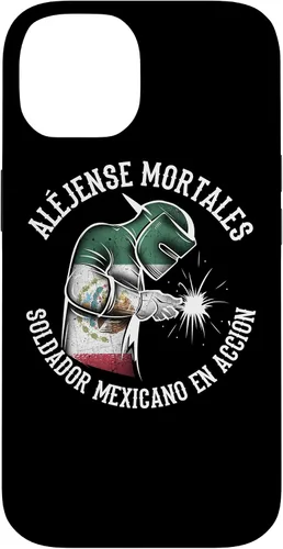 Vista 4 de Aléjense Mortales. Soldador Mexicano en Acción - Carcasa para iPhone 17