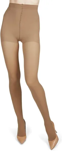 Vista 18 de Melas Medias superiores de control, 60 denier, opacas, nailon, elastano, control de abdomen, medias para mujer, tallas S - Q2 Bambi