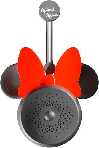 Vista 8 de Disney Mickey Mouse Ears - Altavoz de ducha Bluetooth con ventosa - Altavoz resistente al agua con clasificación IPX4 de Disney para ducha, baños