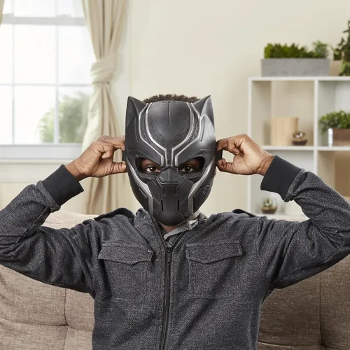Vista 5 de Marvel Máscara básica Black Panther