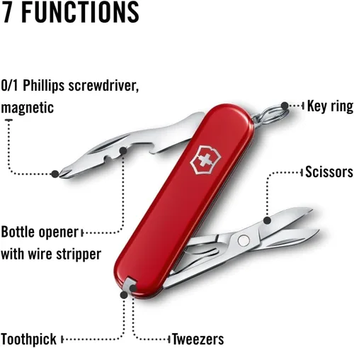 Vista 4 de Victorinox Jetsetter - Cuchillo suizo del ejército, cuchillo de bolsillo