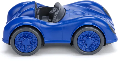 Vista 3 de Autos de carreras Green Toys, color azul