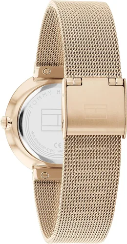 Vista 3 de Tommy Hilfiger Reloj de cuarzo para mujer con correa de acero dorado clavel 15 Modelo 1782471 Carnation Reloj de cuarzo