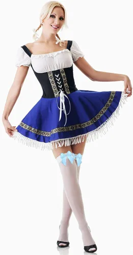 Vista 7 de Geyoga 6 pares de medias altas hasta el muslo para mujer para el día de San Valentín calcetines sobre la rodilla para mujeres y niñas vestido diario